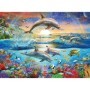 Puzzle Paradisul Delfinilor, 300 Piese Ravensburger - 1